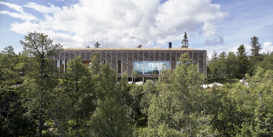 skigard hytte by mork ulnes architects
