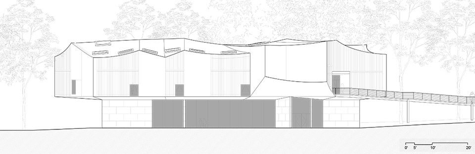 Winter Visual Arts Building Franklin Marshall Lancaster Steven Holl Architects