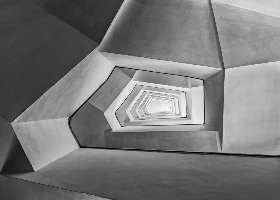 spiral staircases series by haoran architectural photography