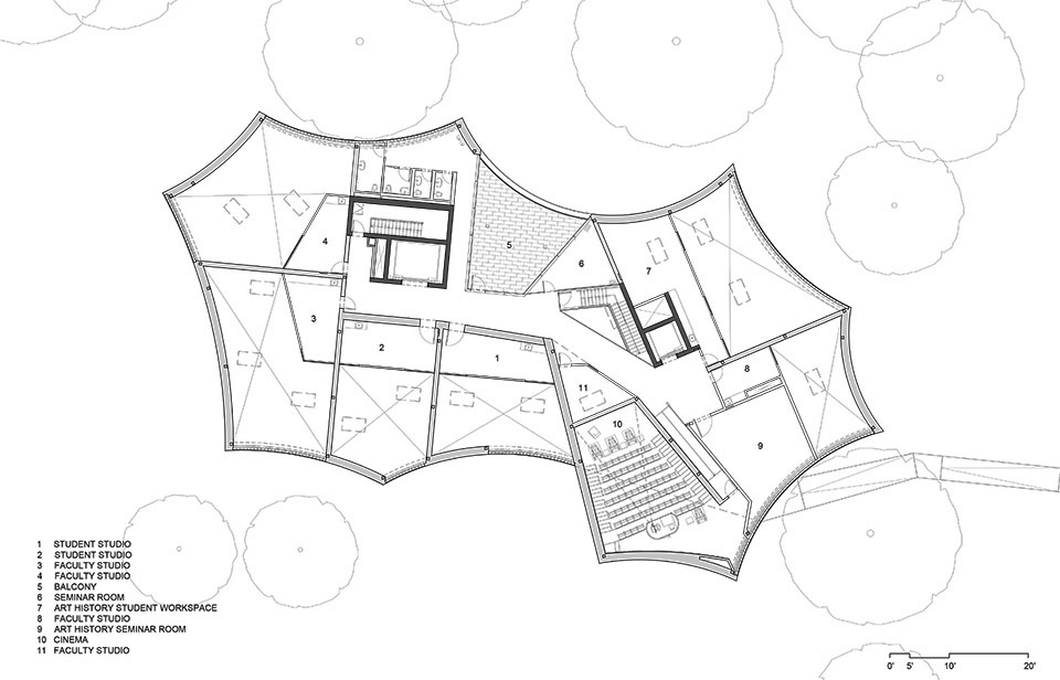 Winter Visual Arts Building Franklin Marshall Lancaster Steven Holl Architects
