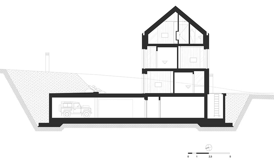 Apartments in Wolf Clearing studio de materia