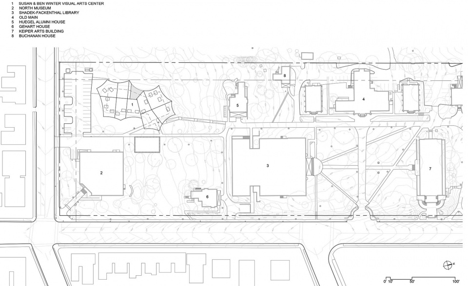 Winter Visual Arts Building Franklin Marshall Lancaster Steven Holl Architects