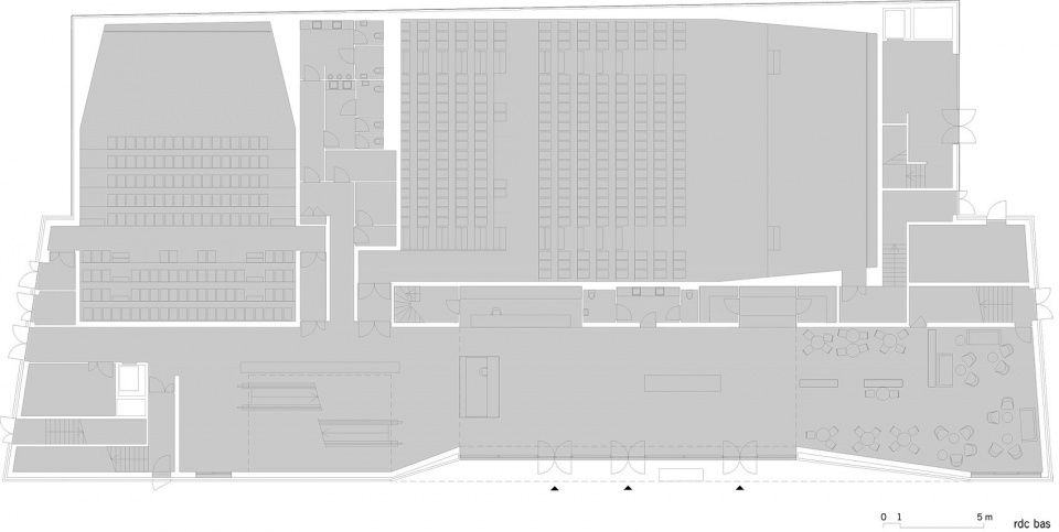 Grand Palais Cinema by antonio virga architecte