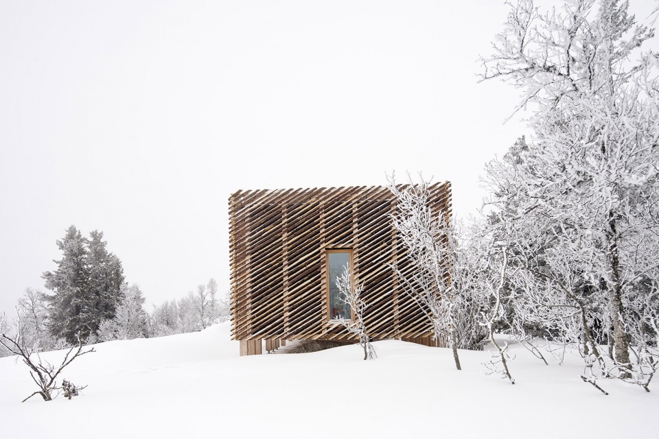 skigard hytte by mork ulnes architects