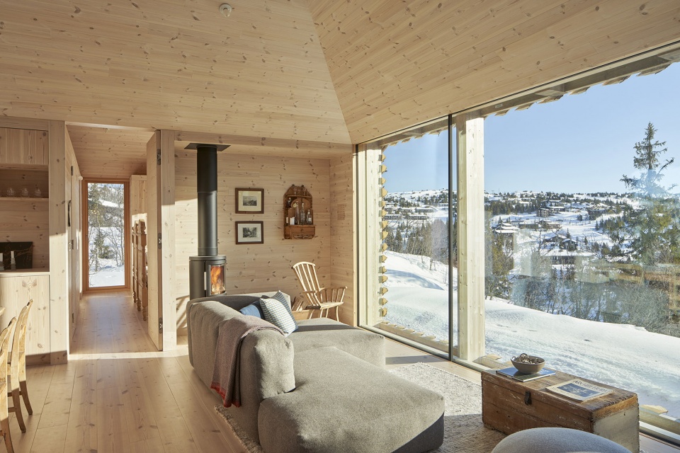 skigard hytte by mork ulnes architects