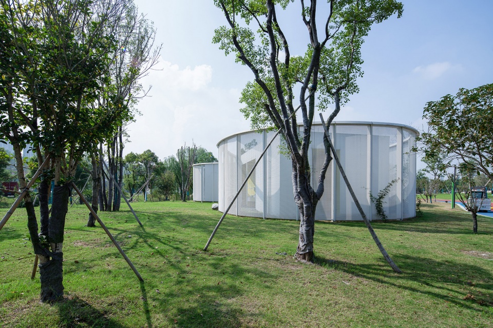 Linping Sports Park Rest station CCTN