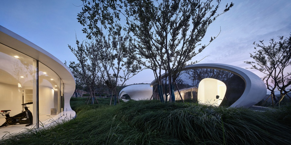 Jiunvfeng Bubble Pool and supporting facilities gad line studio