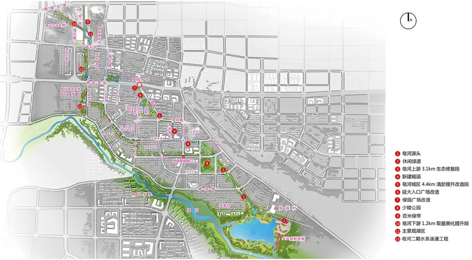 Zao River Waterfront Corridor Power Construction
