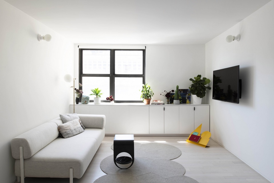 flexible studio apartment new york by new affiliates