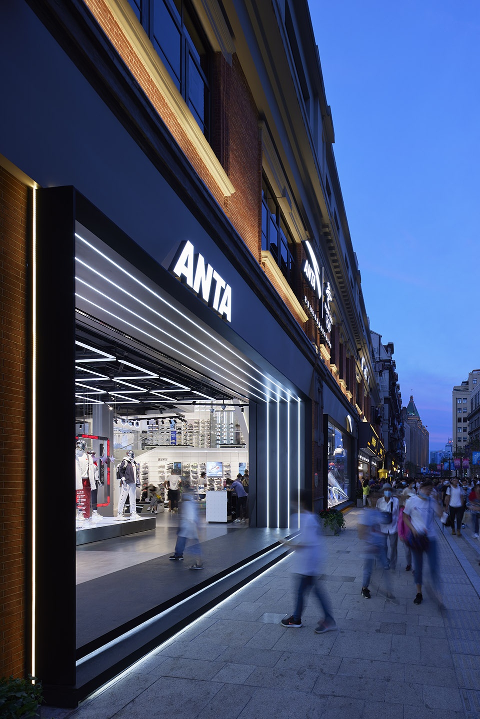 anta flagship store china by gensler