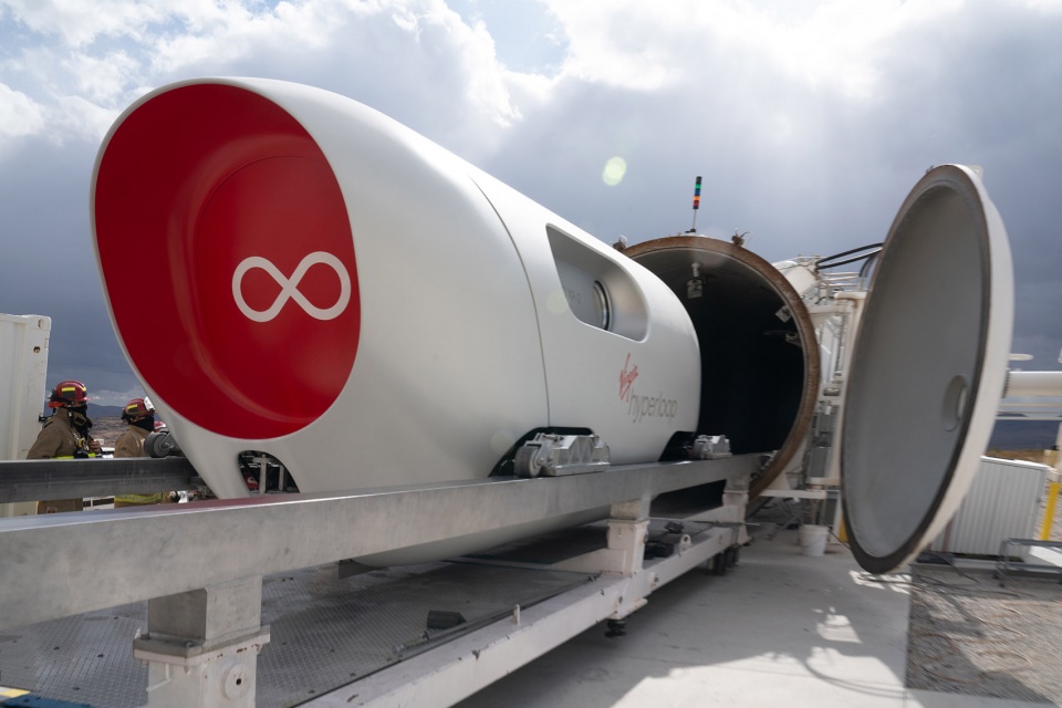 Virgin Hyperloop Pegasus by BIG Kilo Design
