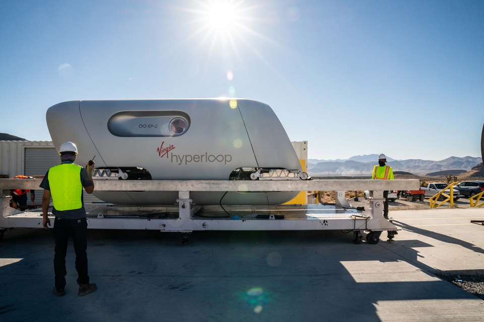 Virgin Hyperloop Pegasus by BIG Kilo Design