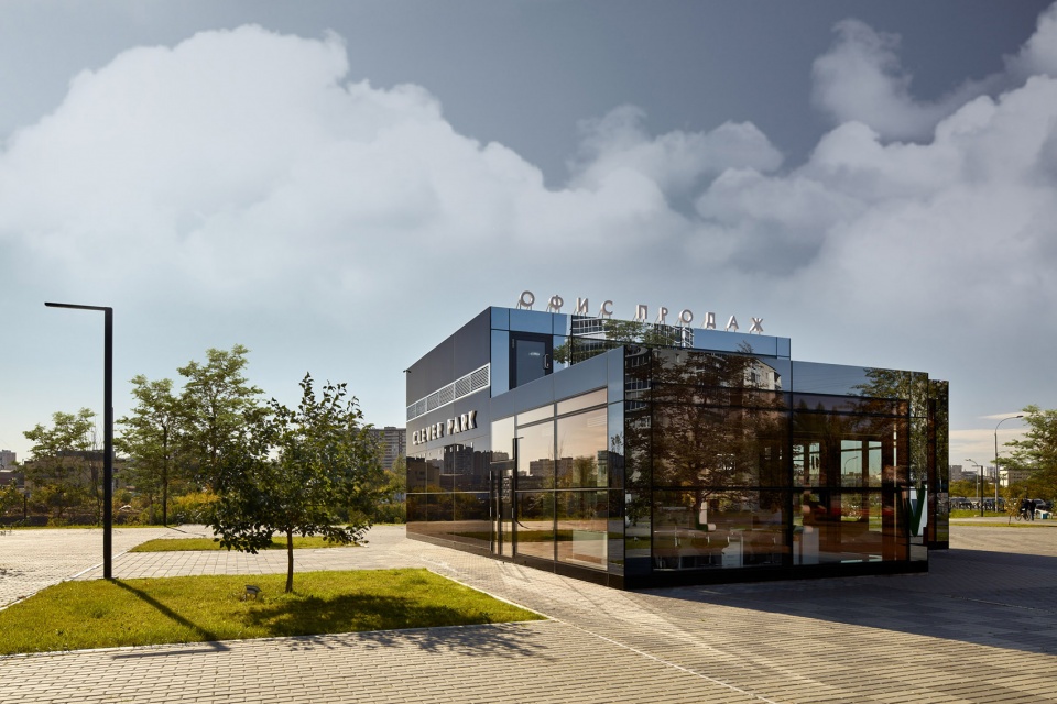 Sales Office LCD CLEVER PARK by VOX Architects