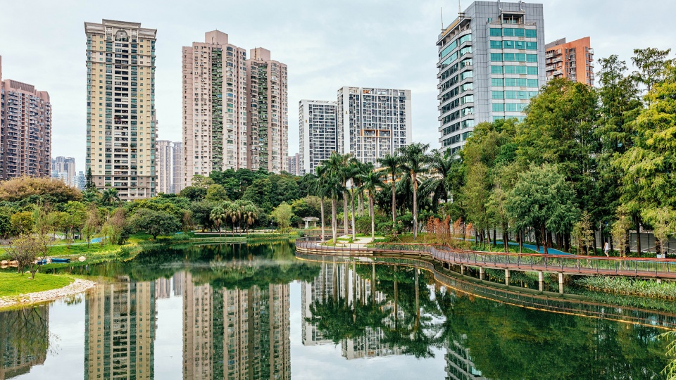 SIHAI Park Landscape optimizing design China by SZLA