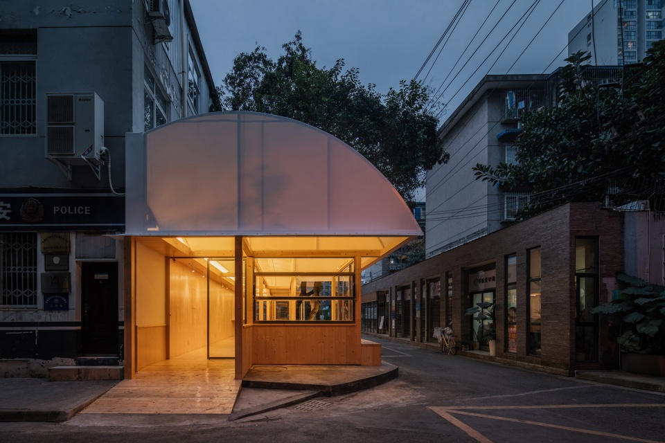 yulin alley china by nhoow architects