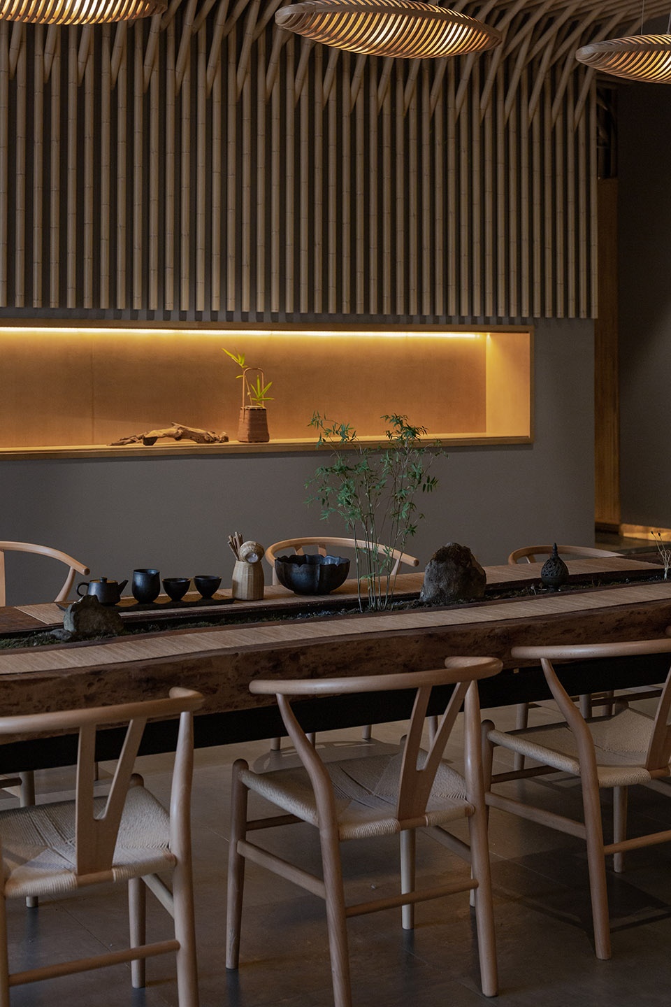 bamboo lodge china by yang yongquan architectural design
