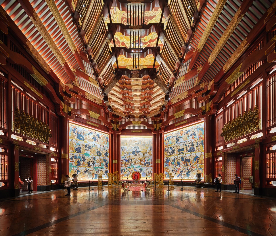 nishan sacredland great learning hall china by oi architects design office