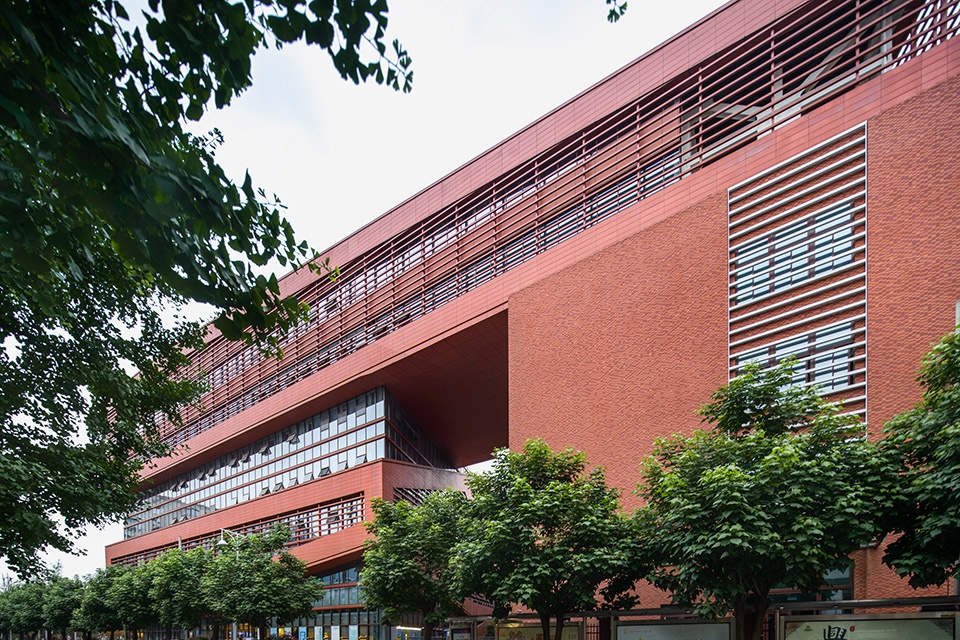 chengdu jinniu district library china by dutstudio