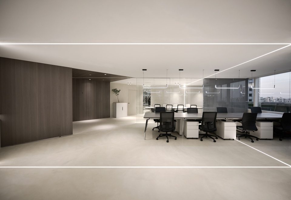 office interior design of jingan kerry centre by kwsd