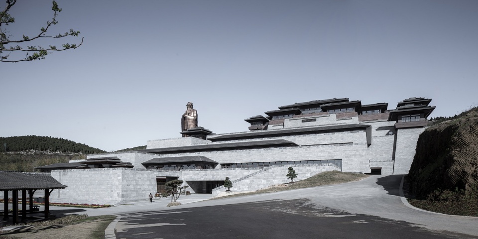 nishan sacredland great learning hall china by oi architects design office