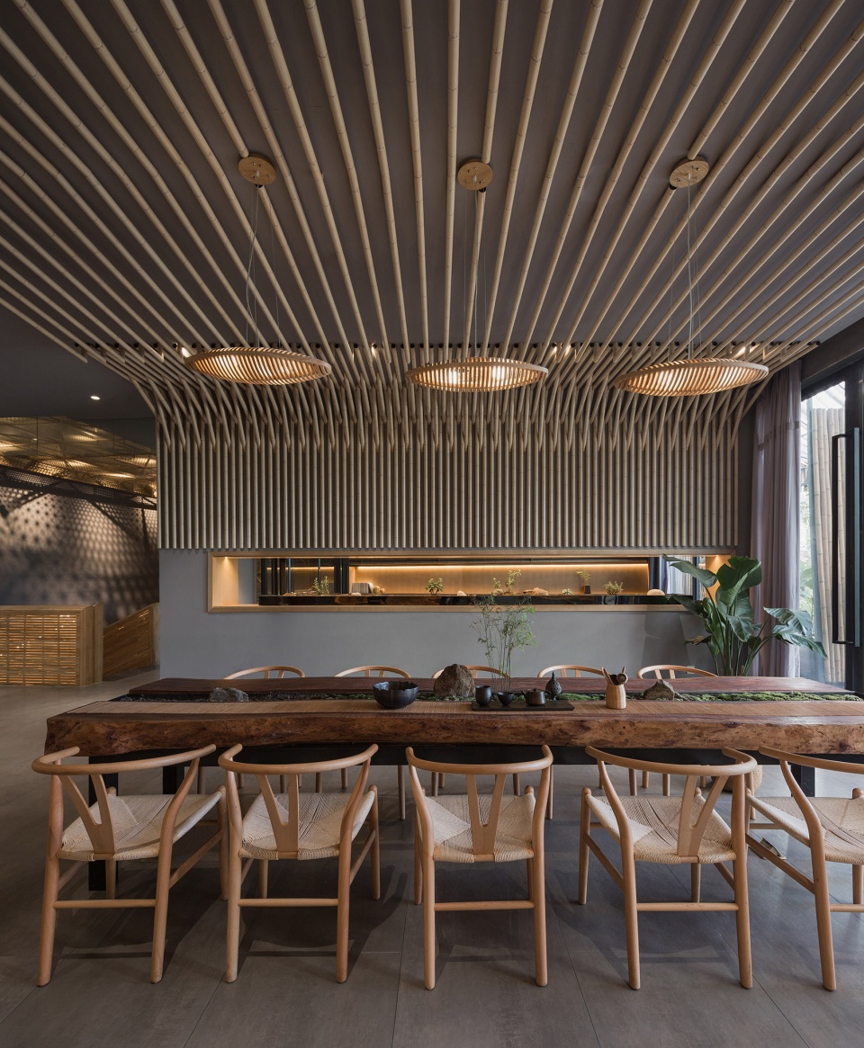 bamboo lodge china by yang yongquan architectural design