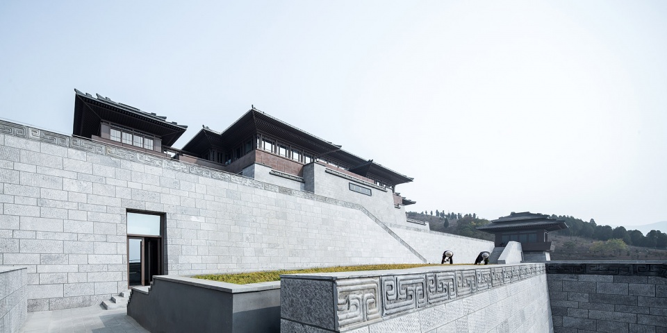 nishan sacredland great learning hall china by oi architects design office