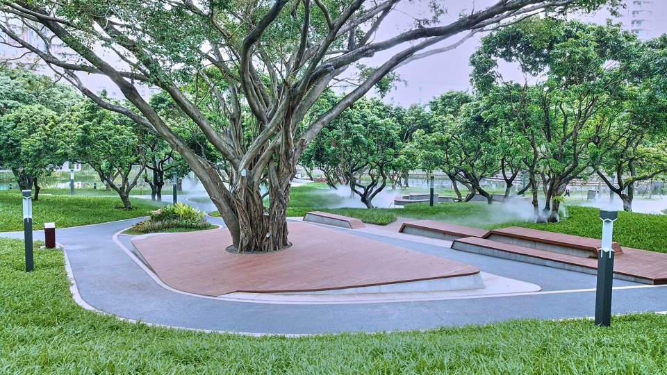 SIHAI Park Landscape optimizing design China by SZLA