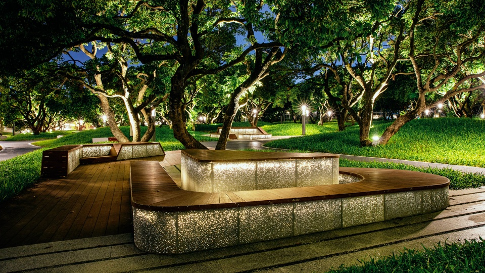 SIHAI Park Landscape optimizing design China by SZLA