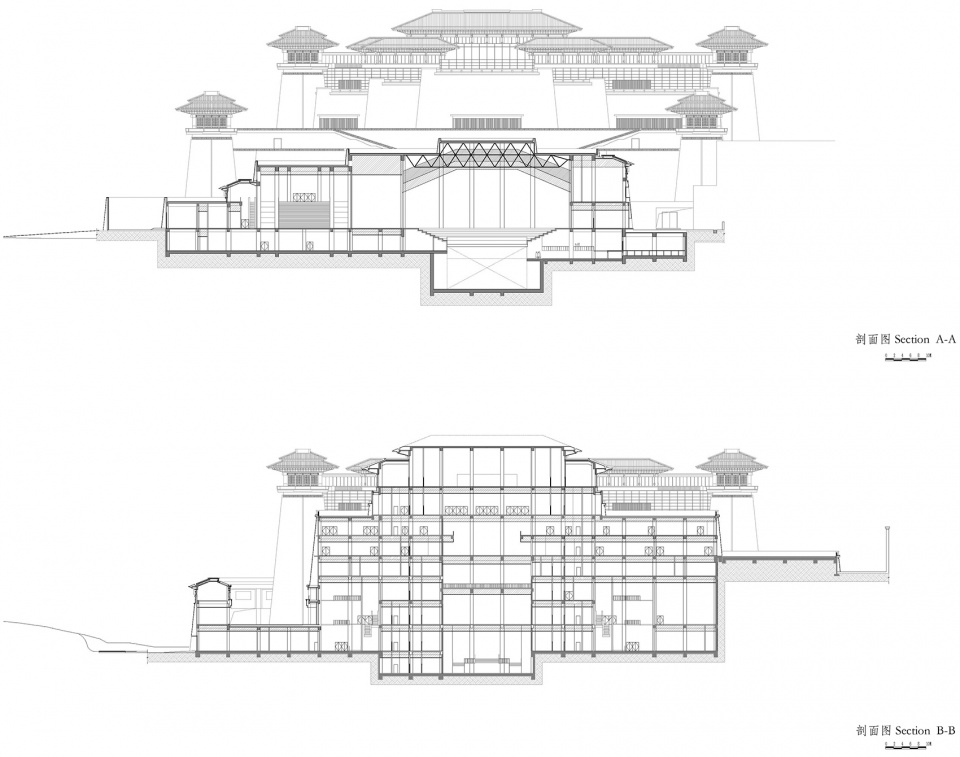 nishan sacredland great learning hall china by oi architects design office