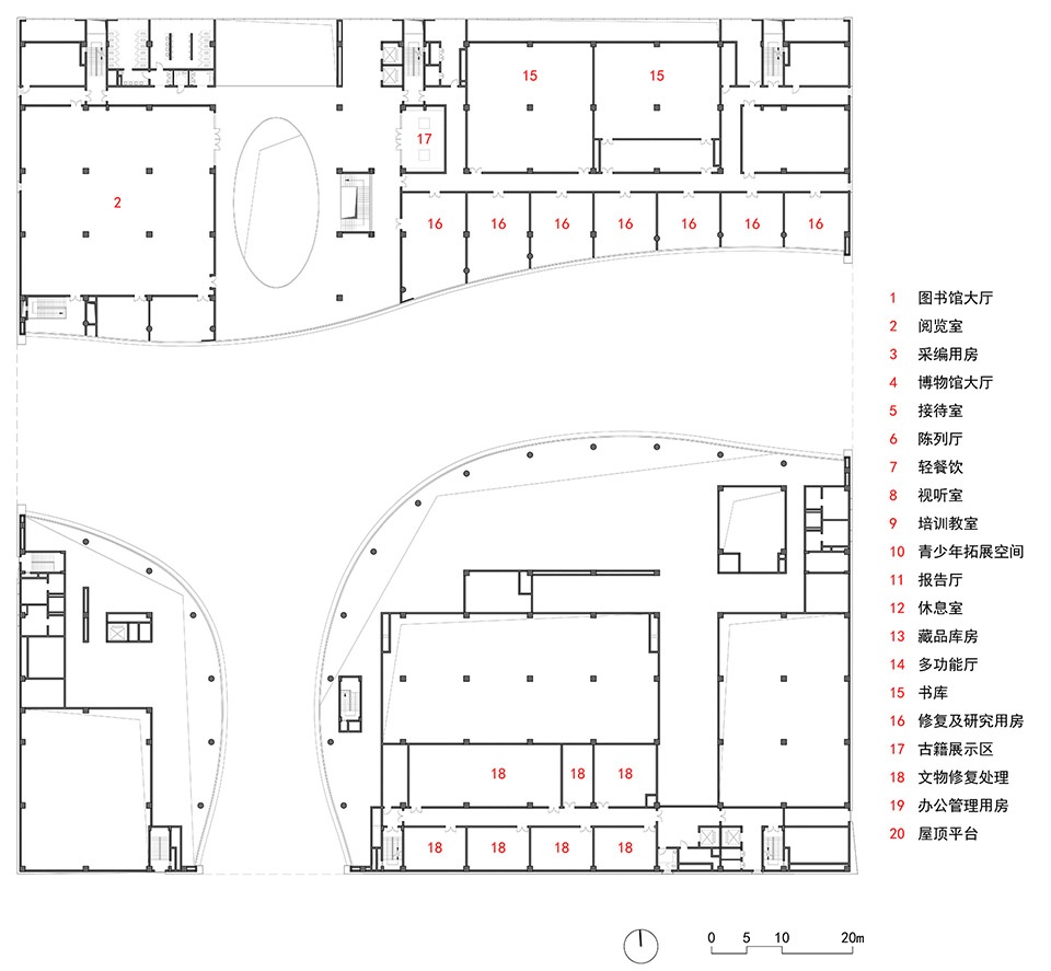 Jiashan Museum Library China by UAD