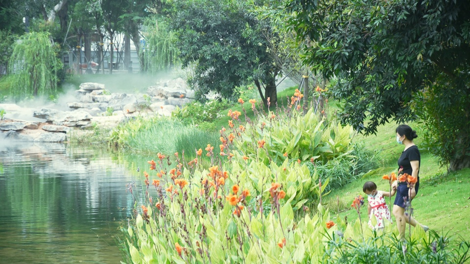 SIHAI Park Landscape optimizing design China by SZLA
