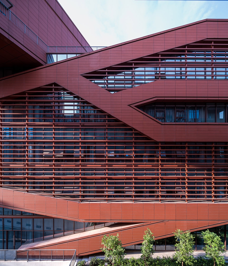 chengdu jinniu district library china by dutstudio