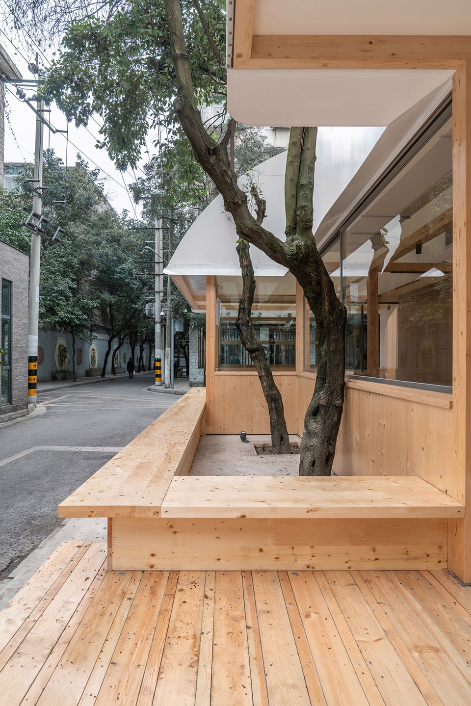 yulin alley china by nhoow architects