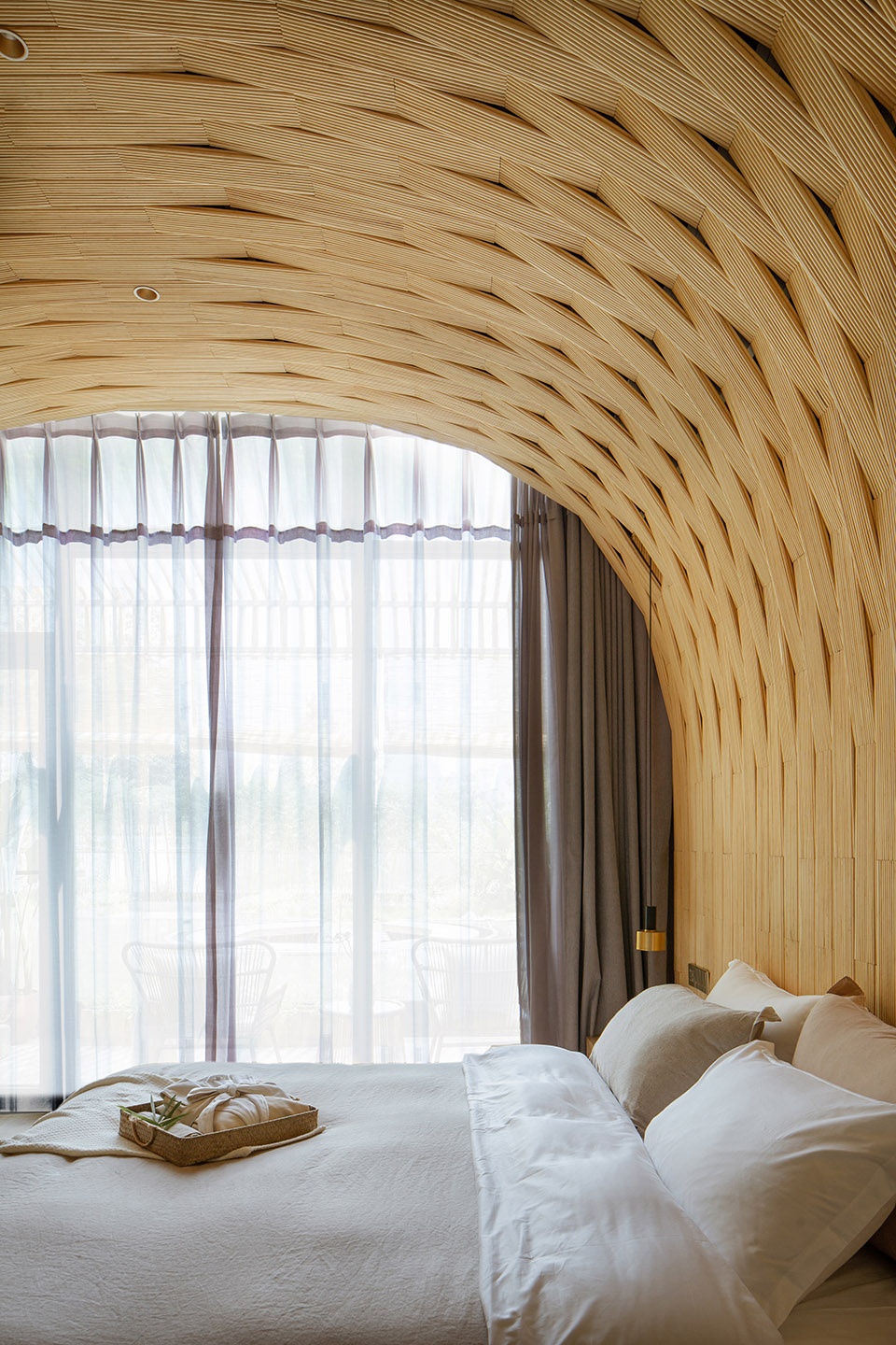 bamboo lodge china by yang yongquan architectural design
