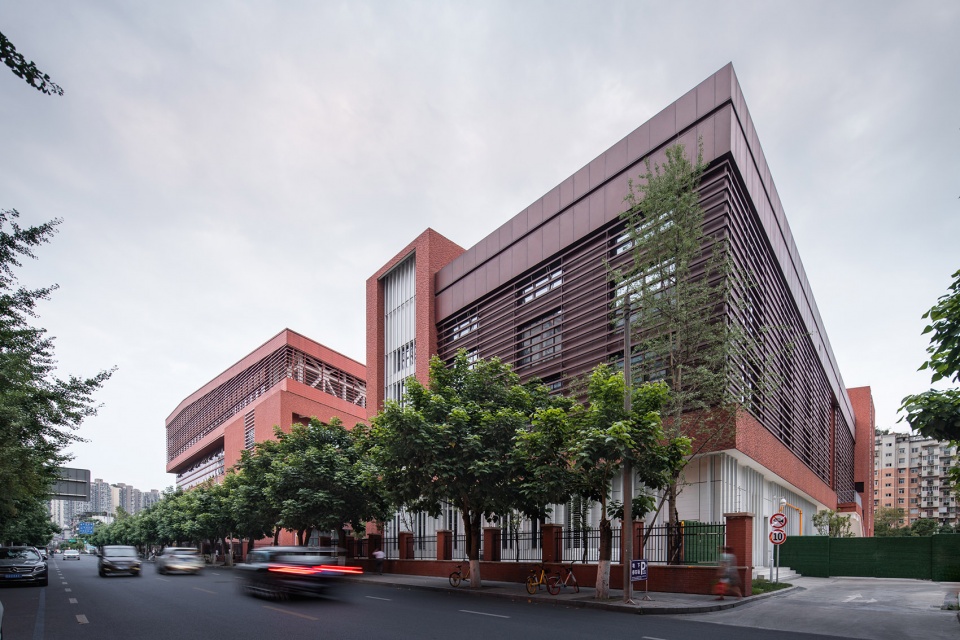 chengdu jinniu district library china by dutstudio