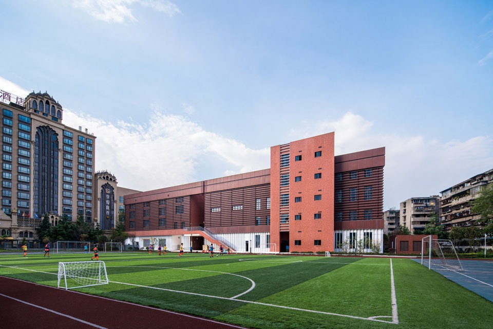 chengdu jinniu district library china by dutstudio