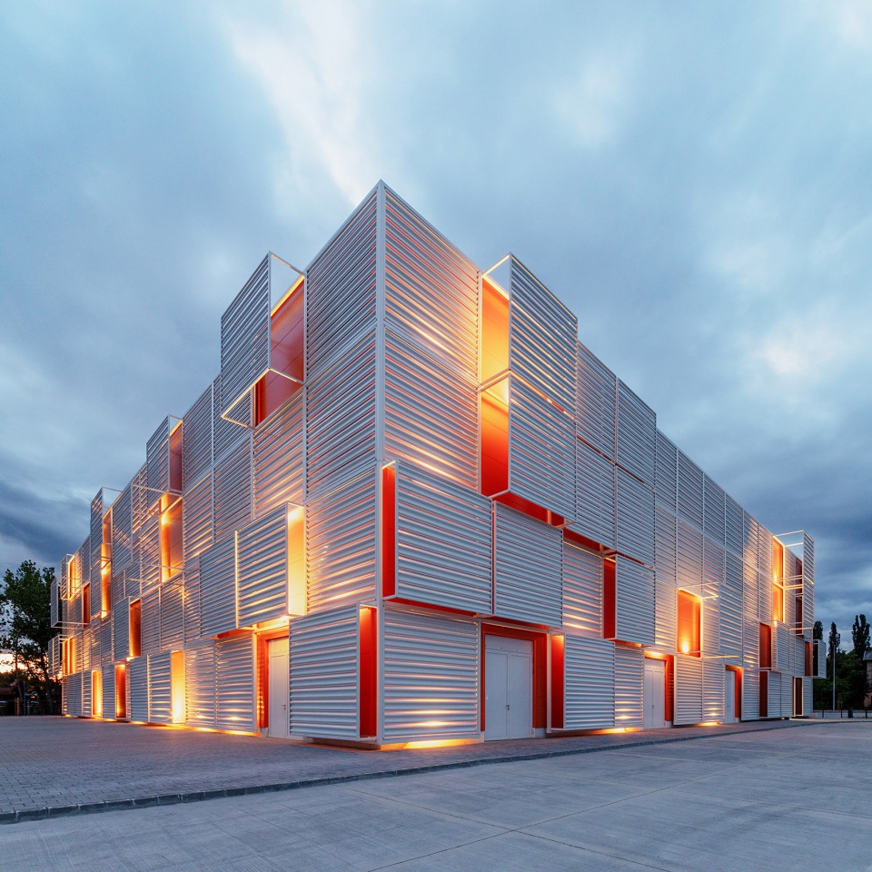 hatvan multifunctional sport and event hall by napur architect