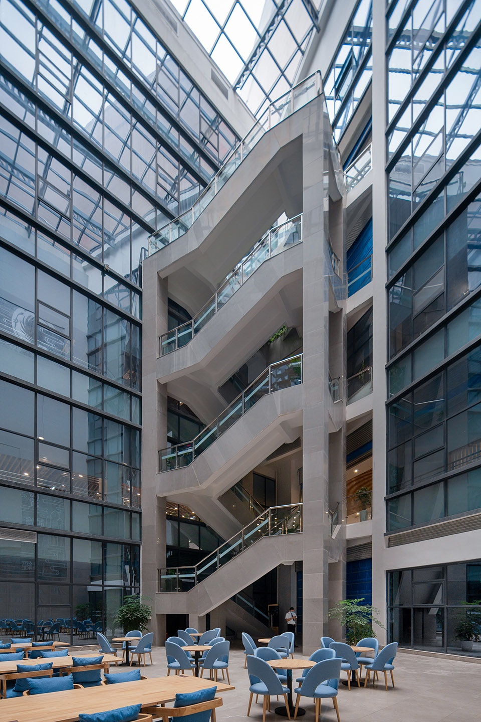 chengdu jinniu district library china by dutstudio
