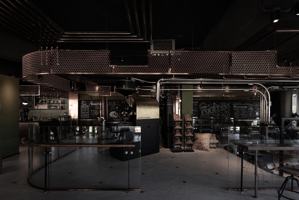 Iron flower Coffee Factory slow coral