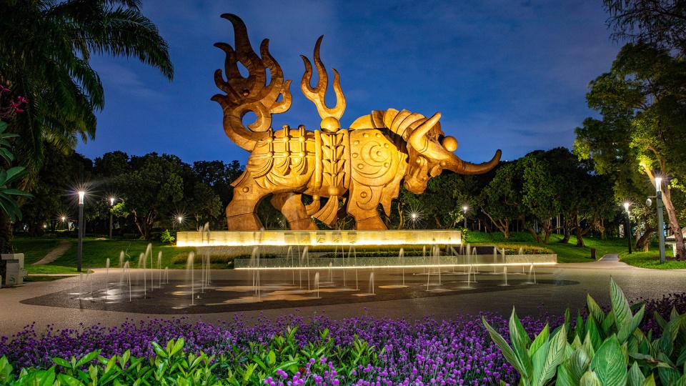 SIHAI Park Landscape optimizing design China by SZLA