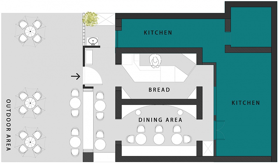 251 clinton st bakerycafe by shindesign