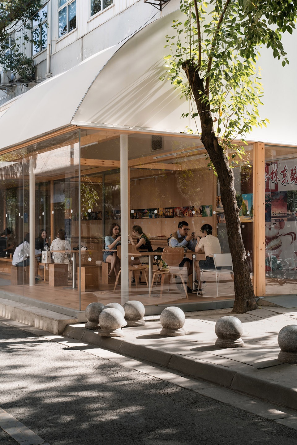 yulin alley china by nhoow architects
