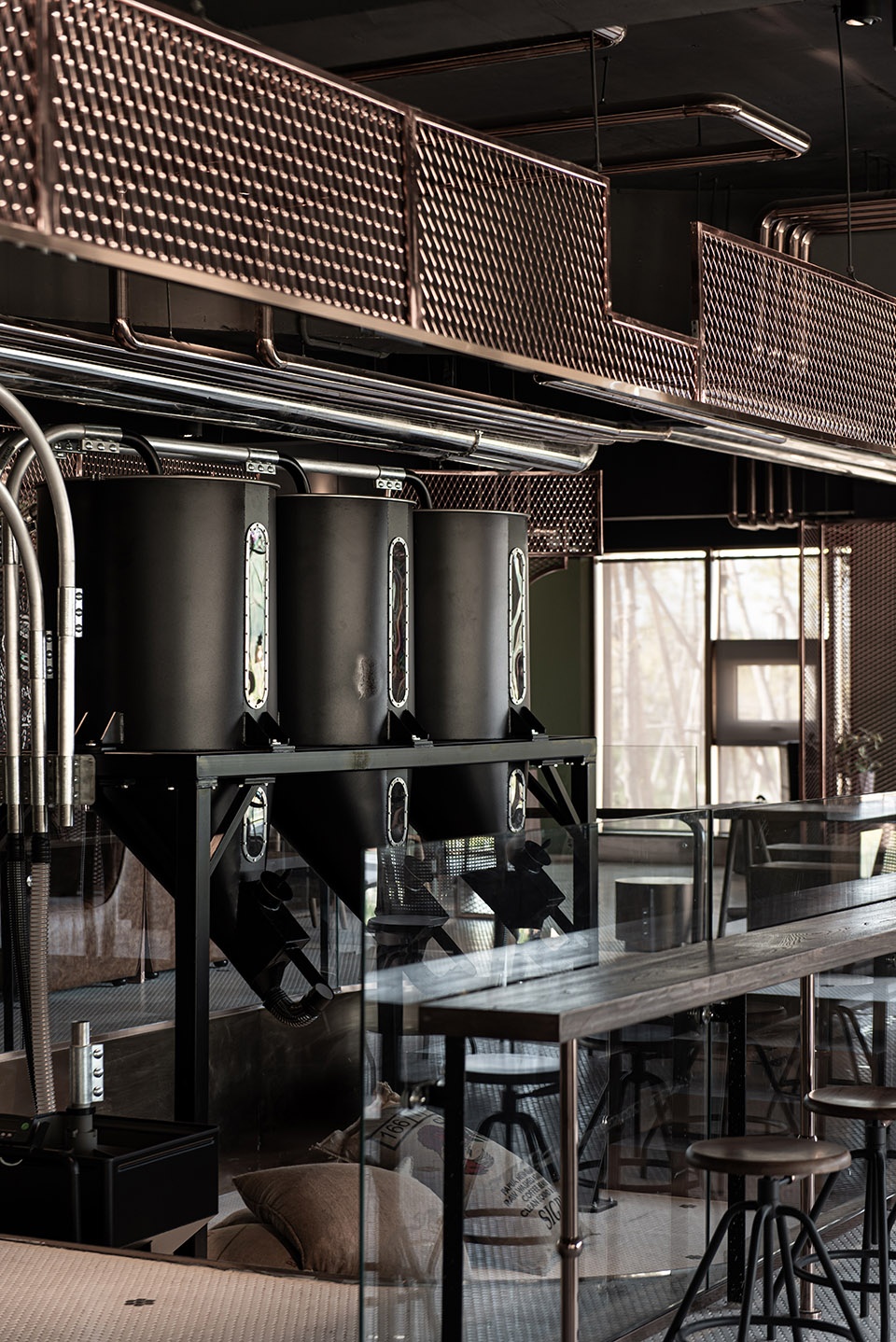 Iron flower Coffee Factory slow coral