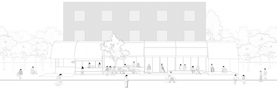 yulin alley china by nhoow architects