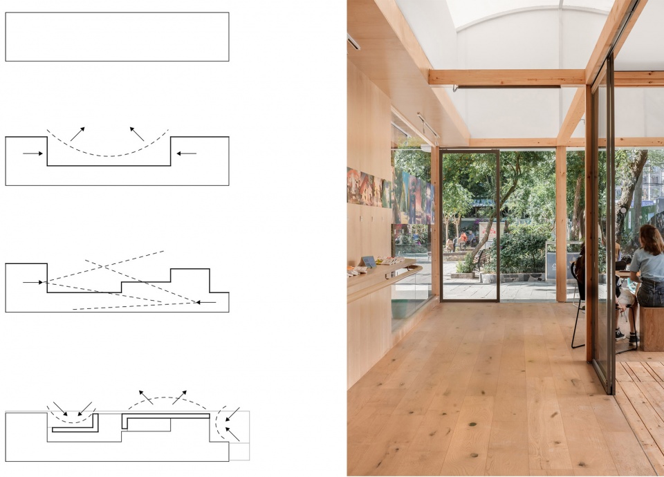 yulin alley china by nhoow architects