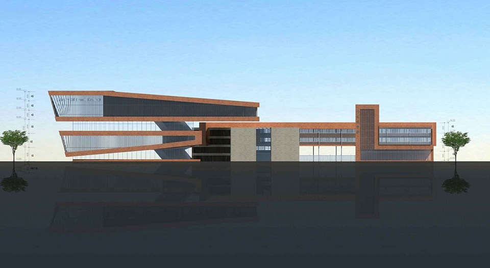 chengdu jinniu district library china by dutstudio