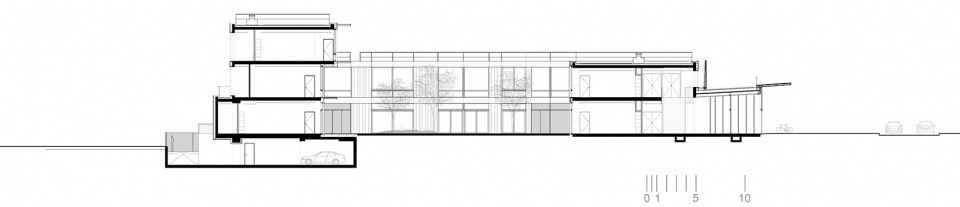 school center and leisure activity center in antony by dietmar feichtinger architectes