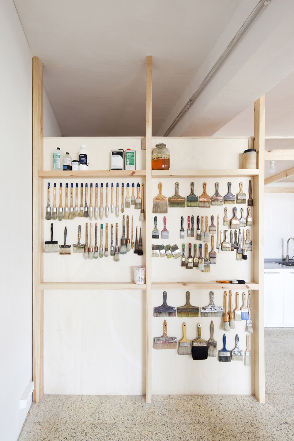 studio for artist victor perez porro barcelona