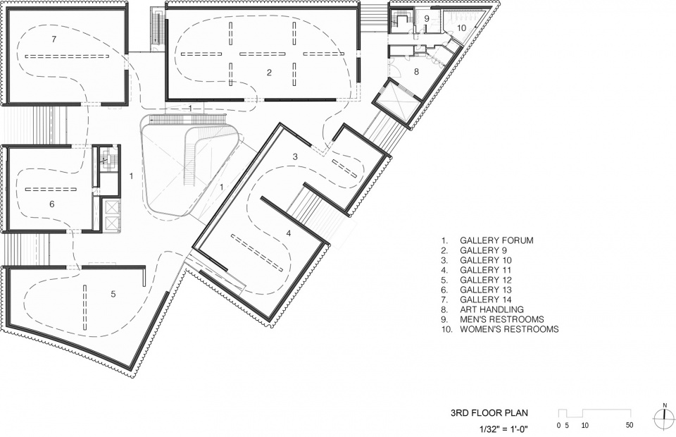 Nancy and Rich Kinder Museum Courtesy Steven Holl Architects
