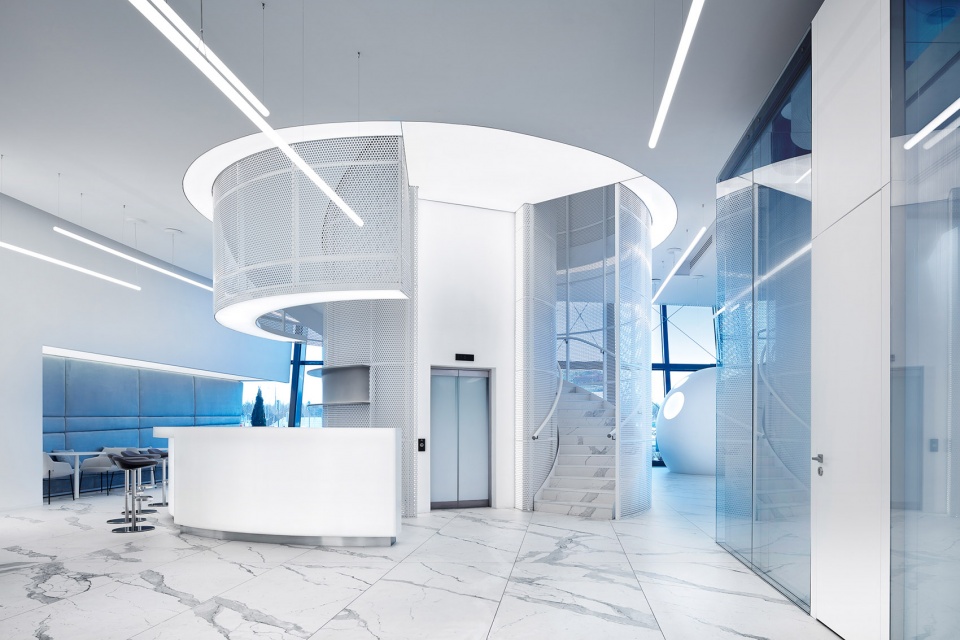 Gagarin Airport VIP lounge VOX Architects